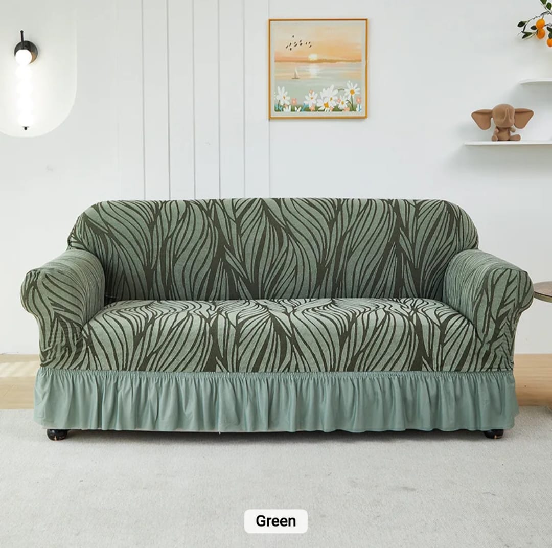 Floral Velvet Touch Imported Sofa Covers