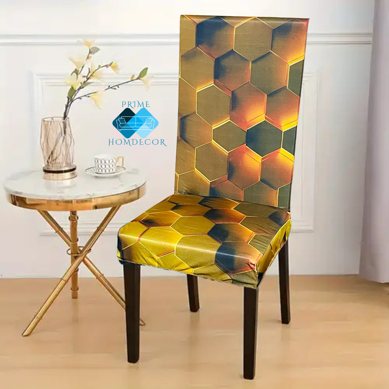 Exclusive Digital Printed Dining Chair Cover