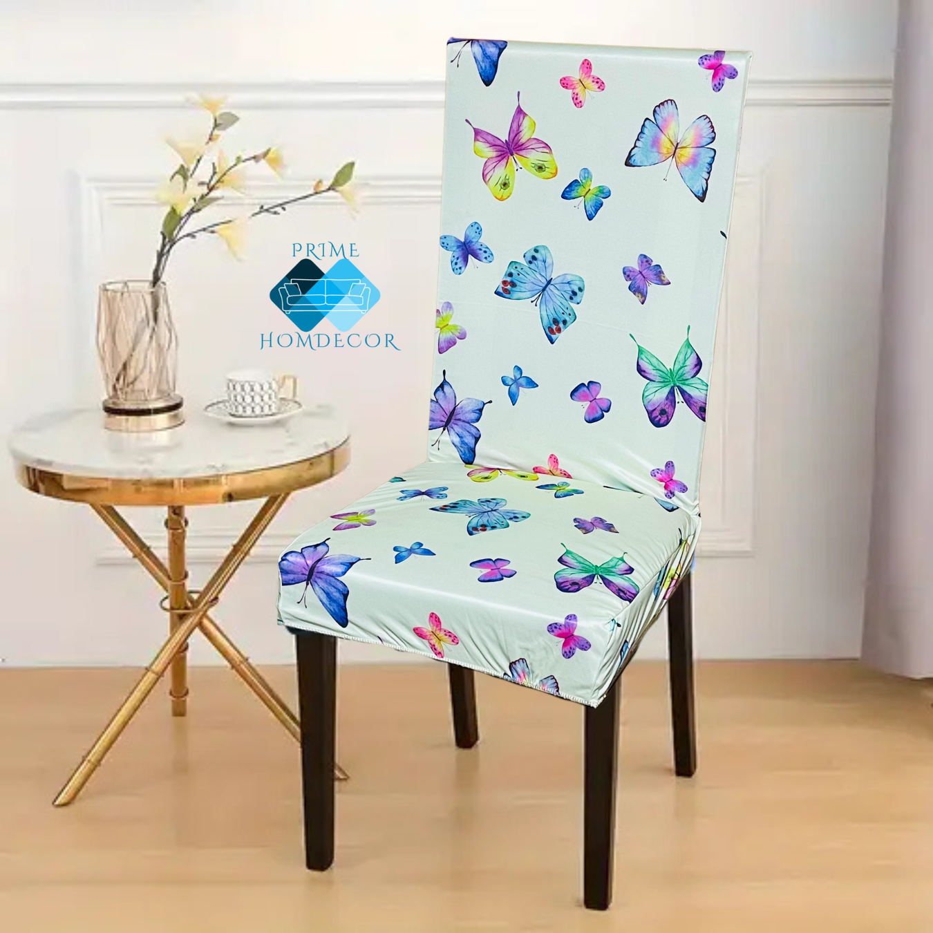 Exclusive Digital Printed Dining Chair Cover