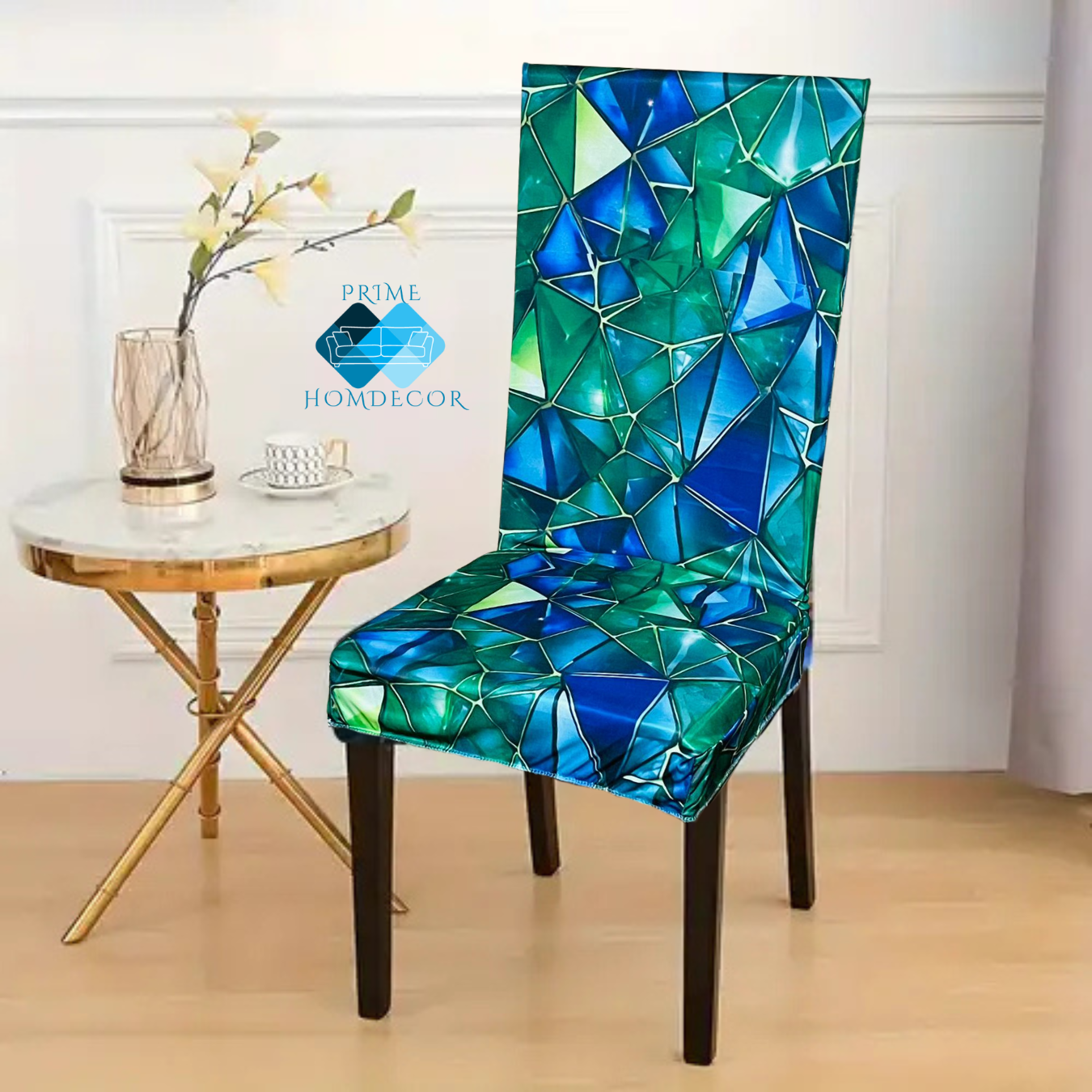 Exclusive Digital Printed Dining Chair Cover