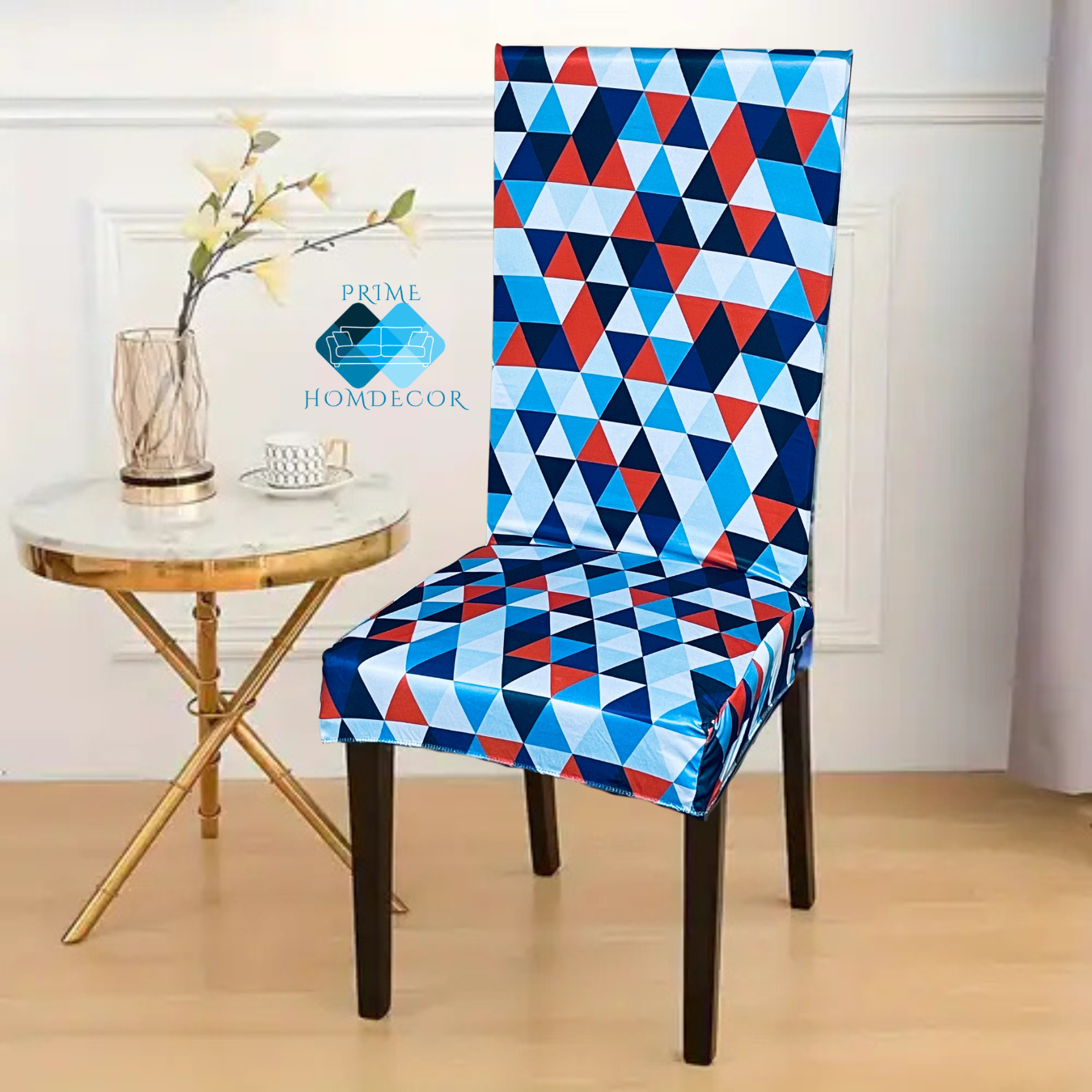 Exclusive Digital Printed Dining Chair Cover