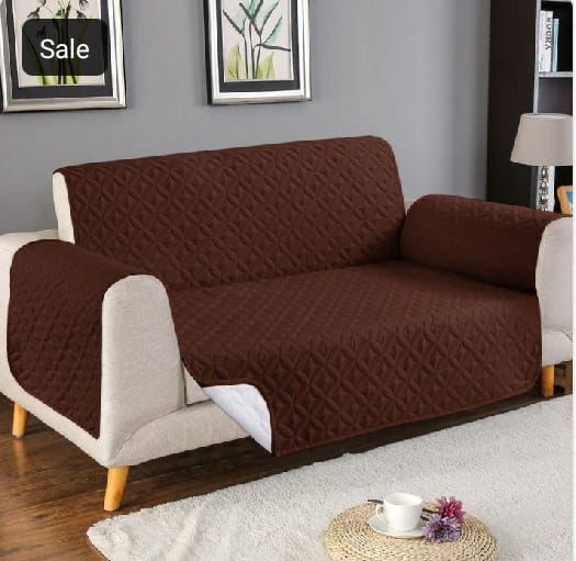 Ultrasonically Punched Quilted Microfiber Sofa Protector