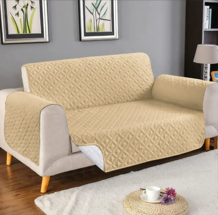 Ultrasonically Punched Quilted Microfiber Sofa Protector