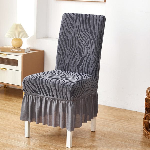 Zebra Pattern Dinning Chair Covers