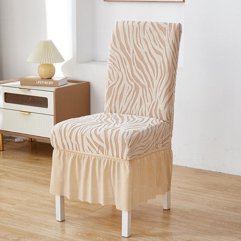 Zebra Pattern Dinning Chair Covers